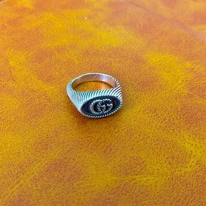 Gucci ring, sterling silver